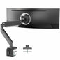 VIVO Premium Aluminum Tall Extended Monitor Arm for Ultrawide Monitors up to 49 inches and 33 lbs, USB Single Desk Mount Stand, Pneumatic Height Adjust, Max VESA 100x100, Black, STAND-V101GTU