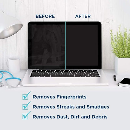 Tech Armor Cleaning Wipes - Screen Wipes for TV Screen, Computer Screen, for Laptop, Phone, Ipad - Computer Electronic kit - 100 Wipes