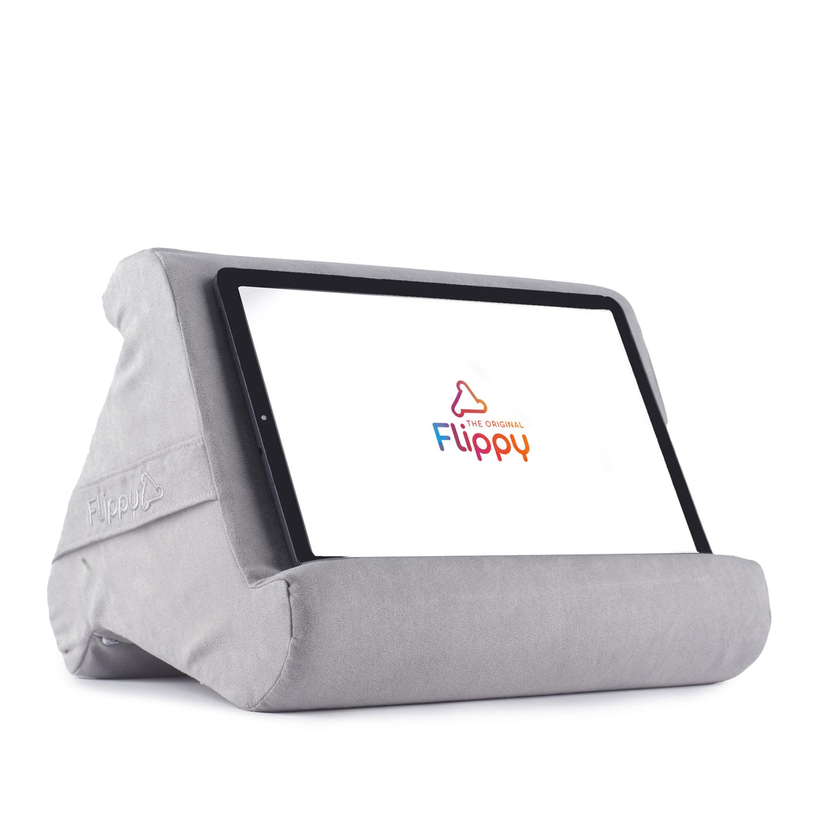 Flippy Original Tablet Pillow Stand & iPad Holder, Gift for Book Lovers & Readers, Multi-Angle Stand with Storage for Lap, Desk & Bed, Compatible with Kindle, Fire, iPad & Samsung, I Wanna Go to Miami