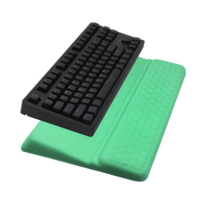 Computer Keyboard Stand with Wrist Rest Support Pad, Green