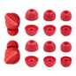 Replacement Silicone Ear Tips for Beats Fit Pro/Studio Buds/Studio Buds+ Headphone, 6 Pairs Earbuds Eartips L/M/S, Eargels Set Fit in Case, Earplug Ear Cap (Black with Pen)