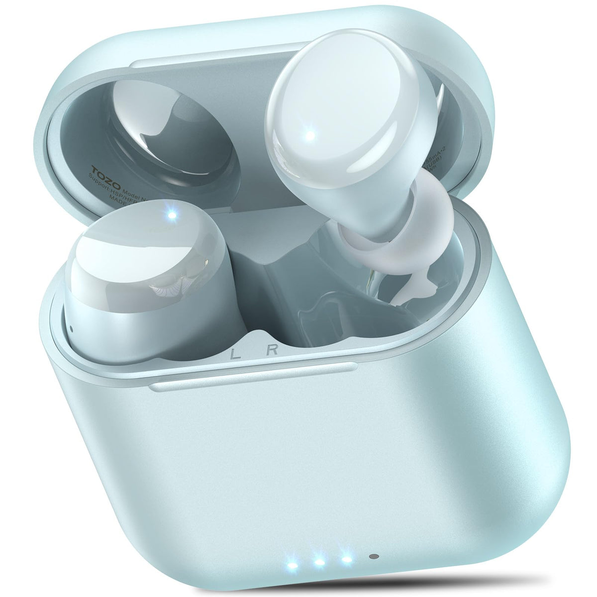 TOZO T6 Wireless Earbuds Bluetooth 5.3 Stereo Sound in Ear Headphones