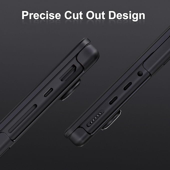 MOSISO Compatible with MacBook Pro 16 inch Case 2025 2024 2023 2022 2021 M4 M3 M2 M1 A3403 A3186 A2991 A2780 A2485, Natural Original Color Hard Case&Keyboard Cover&Screen Film&Type C,Space Black Clear