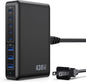 USB C Charger 430W USB C Charger Block 8-Ports GaN IV Fast Charging Station,PD 100W Laptop Charging Hub Wall Adapter Compatible with MacBook/Air,DELL,Steam Desk,iPhone 16/15/14,Galaxy S24 etc