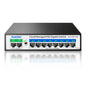 Goalake 8 Ports Gigabit PoE Switch with 2 Gigabit Uplinks, Cloud Managed for Small Business & Home Security,120W for IP Cameras/WiFi APs, Easy Manage via App/Web, VLAN/QoS, Fanless Metal,Plug-and-Play