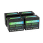 Dyness 12V 100Ah Mini LiFePO4 Battery 2 Pack Group 24, 12 Volt Deep Cycle Lithium Battery with 100A BMS, Low-Temp Protection & 10 Years Lifespan for RV, Boat, Trolling Motor, Solar Off-Grid