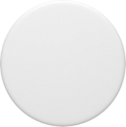 PopSockets Phone Grip with Expanding Kickstand, Adhesive Grip - White on Black