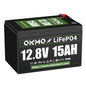 OKMO 12V 300Ah LiFePO4 Lithium Battery With Bluetooth Built-in 150A BMS Low-Temp Protection for RV, Solar/Off-Grid Applications, Home Energy Storage, Marine