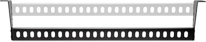 StarTech.com 1U Rack Mountable Cable Lacing Bar w/Adjustable Depth, Cable Support Guide for Organized 19" Racks/Cabinets, Horizontal Cable Guide for Patch Panels/Switches/PDUs (12S-Cable-Lacing-BAR)
