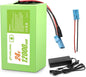 24V 12Ah Battery for Kids Ride-On Toys Compatible with Power Wheels & UTVs | Lightweight Replacement with 2A Charger | 7S4P 29.4V (24V12Ah)