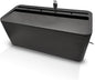 Cable Management Box Cord Organizer - The Cable Storage Box can Manage Hide Plugs Wires Power Strips USB Hub Router TV Computer Desk Cable for Home and Office Medium Black