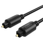 CableCreation 24FT Digital Fiber Optical Toslink Cable Gold Plated for Home Theater, Sound Bar, TV, PS4, Xbox, VD/CD Player,Blu-ray Players,Game Console& More,Black
