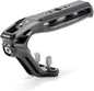 Tilta Xeno Top Handle for Filmmakers & Cameras - Black | Aluminum Alloy and Silicone Build | Fits Most Cameras/Cages | 1/4"-20 Threads w/Locating Points | Safety Release Pin (Dual 1/4"-20)