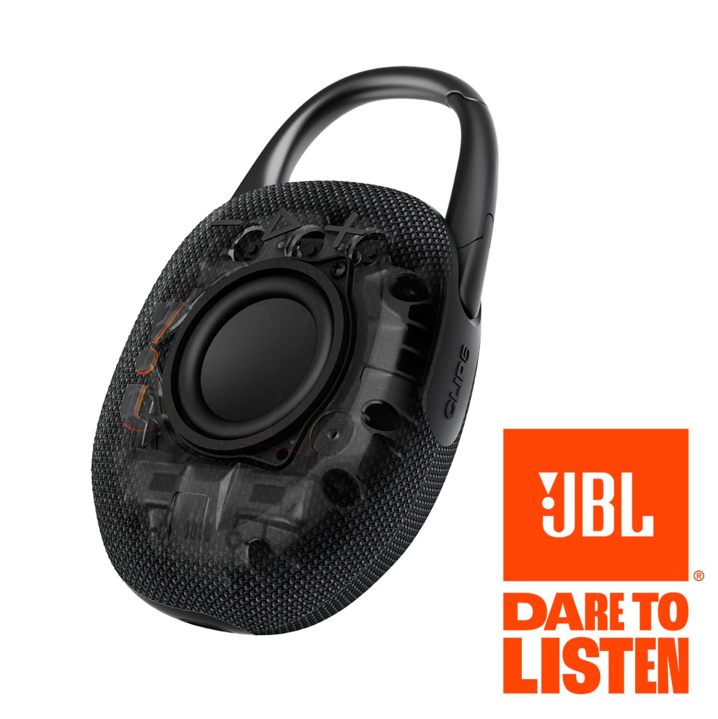 JBL Clip 5 - Ultra-Portable, Waterproof & Dustproof Bluetooth Speaker, Big JBL Pro Sound with Punchy bass, Integrated Carabiner, Up to 12 Hours of Play, Made in Part with Recycled Materials (Red)