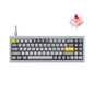 Keychron Q4 Wired Custom Mechanical Keyboard, 60% Layout QMK/VIA Programmable Macro with Hot-swappable Gateron G Pro Brown Switch Double Gasket Compatible with Mac Windows Linux(Navy Blue)