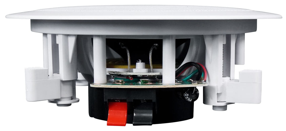 Rockville RPA60BT V2 Receiver with 8 Ceiling Speakers and 8" Subwoofer