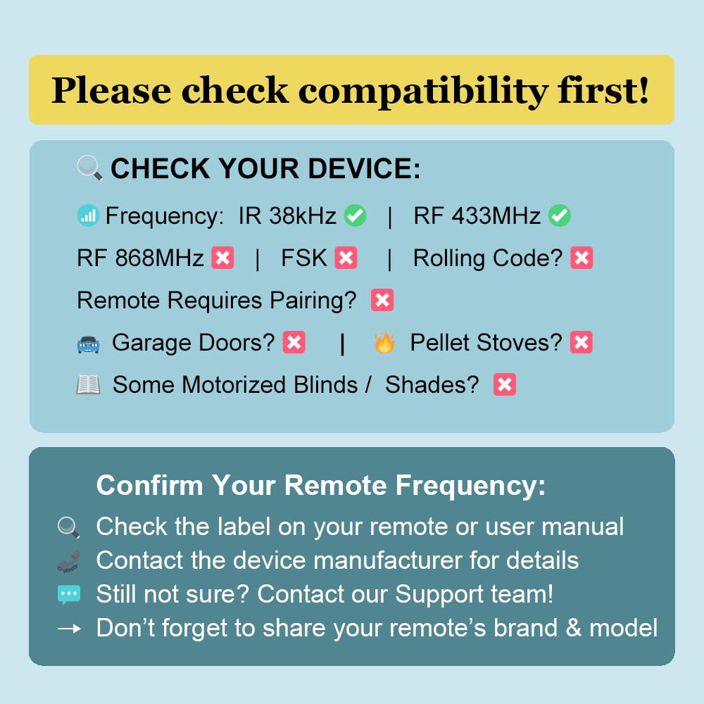 BroadLink RM4 Pro S IR RF Hub, Temp Humidity Sensor Cable 2.4G Wi-Fi