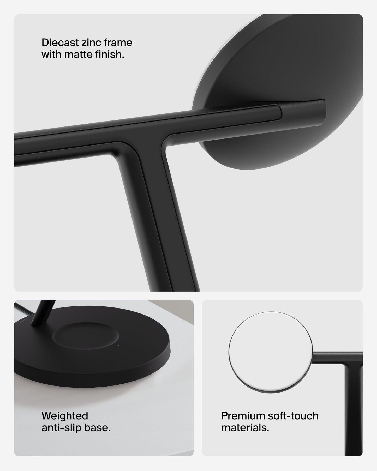 Belkin Qi2 15W Wireless Charging Station, 3 in 1 iPhone Charger
