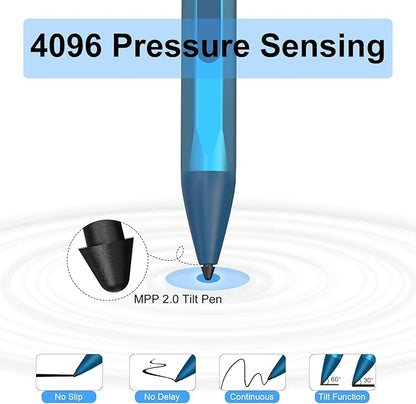 ASUS Stylus Pen for Transformer/Zenbook/Vivobook Flip/Notebook Touchscreen Laptop Tablet - Rechargeable, 4096 Pressure Sensitivity, Microsoft MPP Protocol, Blue