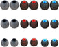 Silicone Replacement Earbud Tips Earbud Covers Ear Tips Fit for in-Ear Headphones (Inner Hole 3.8mm -5.1mm) Earbud Replacement Tips 9 Pairs