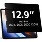 Privacy Screen Protector Compatible with iPad Pro 12.9 Inch 2018 2020 2021 2022, Anti Glare Blue Light Spy Filter Private, High Sensitive Bubble-Free Easy Install Black Security Screen Shield
