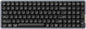 LOFREE Flow Low Profile Mechanical Keyboard, 100 Keys Rechargeable Wireless Keyboards with Bluetooth and Wired Connection for Windows, Mac OS/Black Phantom Tactile Switches