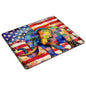 Square Mouse Pad American Flag，Colorful Baby Elephant-1,Gaming Mouse Pads for Desk,Soft Computer Waterproof Non-Slip Mouse Mat