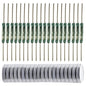 Gebildet 10pcs 4W 3 Pin Reed Switch Reed Contact Normally Open N/O N/C SPDT, Glass Reed Relay Magnetic Induction Switch (2.5mm x 14mm)