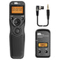 Remote Control Compatible for Sony, Pixel Wireless Shutter Release Cable TW-283 S1/S2 Timer Remote Control Compatible for Sony Alpha A100 A350 A450 A550 A560 A9 A99 A77 A7RII A7