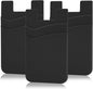 SS Phone Wallet, Phone Card Holder Stick on Credit Card Holder for Cell Phone Case Sticky Wallet for Back of Phone Suitable for iPhone Samsung Galaxy Any Smartphone 3 Pack