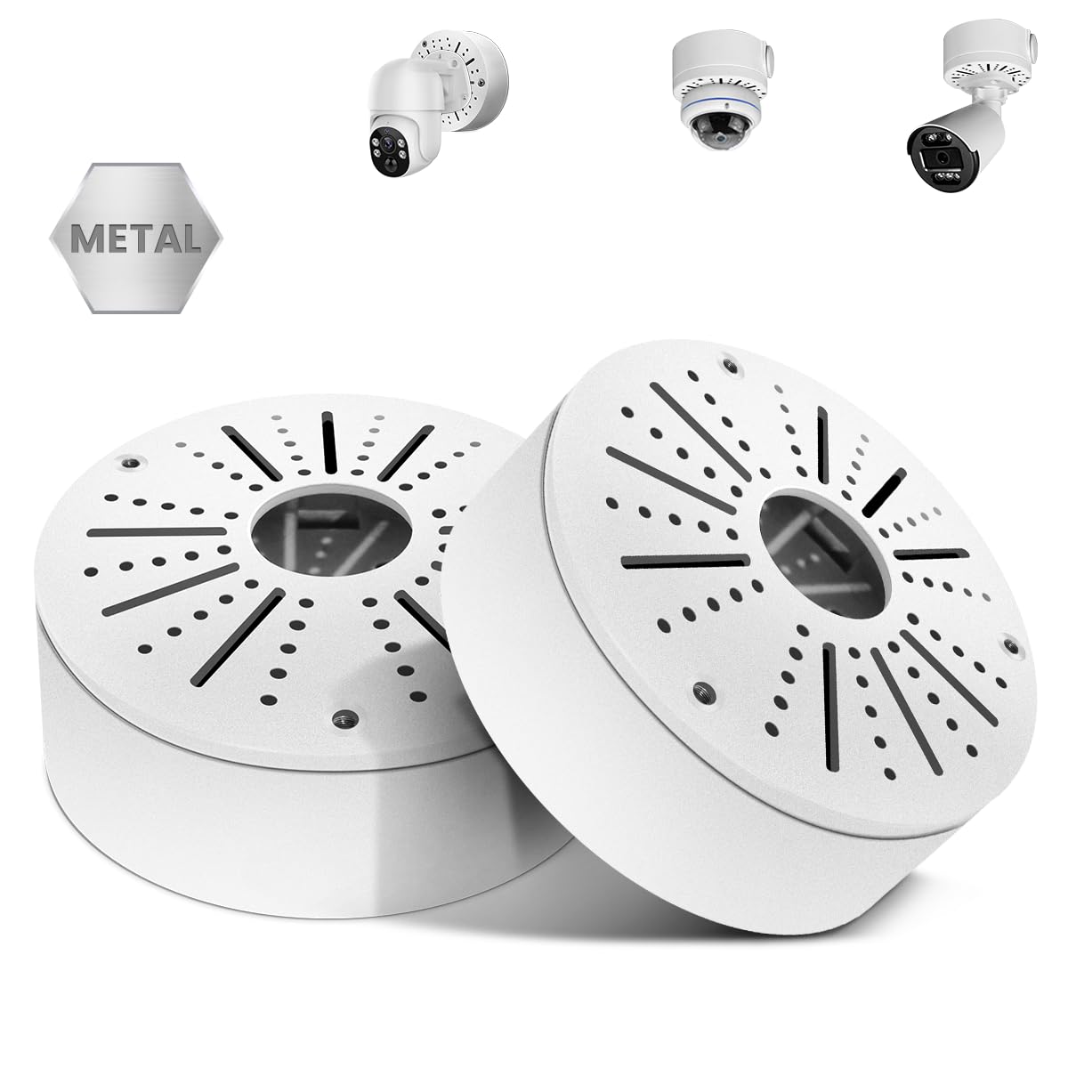 Metal Universal Security Camera Junction Box, CCTV Camera Junction Boxes