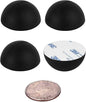 Silicone Speaker Isolation Feet (4-Pack, 1") – Non-Skid Adhesive Pads for Turntable, Subwoofer & Audio Gear – Anti-Vibration Damping, 20 Duro Rubber