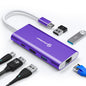 UtechSmart USB C Hub 6 in 1 Multiport Adapter for MacBook Pro/Air