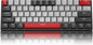 60% Mechanical Gaming Keyboard,Mixed Color Keycaps Gaming Keyboard with Clicky Blue Switches, Detachable Type-C Cable Mini Keyboard with Blue LED Light for/PC/Laptop
