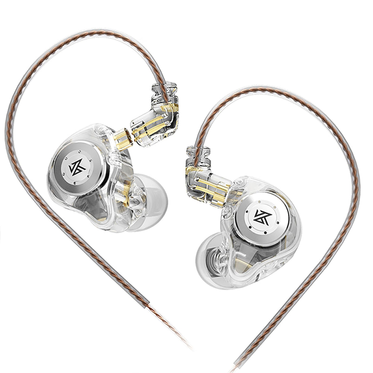 KZ EDX Pro in Ear Monitor Headphones KZ IEM Earphones Dual DD HiFi Stereo Sound Stage Earphones Wired Noise Cancelling Gaming Earbuds for Musicians Singer Audiophiles