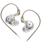 KZ EDX Pro in Ear Monitor Headphones KZ IEM Earphones Dual DD HiFi Stereo Sound Stage Earphones Wired Noise Cancelling Gaming Earbuds for Musicians Singer Audiophiles