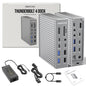 Thunderbolt 4 Docking Station Dual Monitor 21-in-1 USB-C Dock, 150W