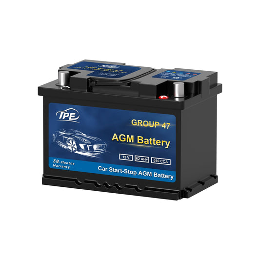 TPE BCI Group31 Car Start Stop System LiFePO4 Lithium-ion Battery 12.8V 100AH 1500A 1280WH Lightweight High Performance Battery Level Display Dual Port