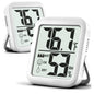 Antonki 2 Pack Room Thermometer Indoor Hygrometer