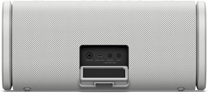 Sony ULT Field 5 Wireless Portable Bluetooth Speaker, IP67 Waterproof, Dustproof, and Rustproof with Enhanced Bass, 25 Hour Battery, 360° Party Light, and Shoulder Strap (SRSULT50W), Off White