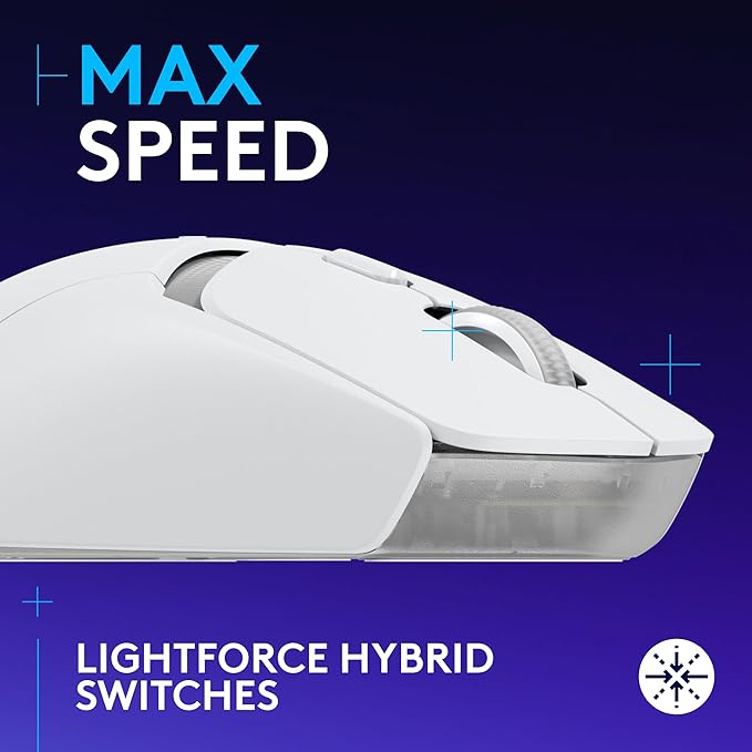 Logitech G515 TKL Wireless Gaming Keyboard (Linear) + G309 Lightspeed Wireless Gaming Mouse Bundle - White