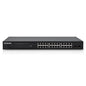 Intellinet 24-Port Gigabit Ethernet Switch, 2 SFP, Unmanaged Rackmount 1U