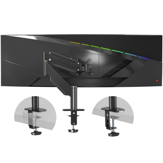 Pholiten Heavy Duty Monitor Arm for up to 43"