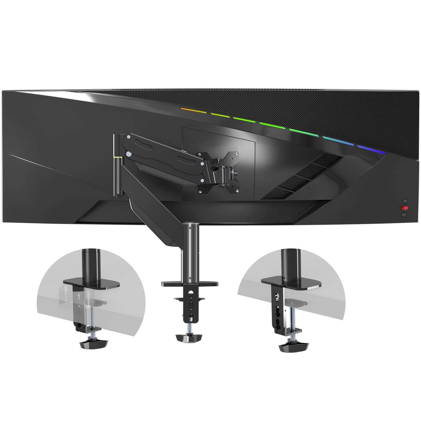 Pholiten Heavy Duty Monitor Arm for up to 43"