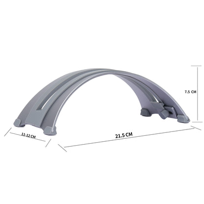 Psitek Adjustable Vertical Laptop Stand - 6061 Aluminum, CNC Precision, Anodized Finish, Fits All Laptops Including 17-inch, Ventilated Design, Anti-Slip Silicone Pads, ARC Shaped Stands