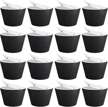 1.2" Silicone Non-Skid Speaker Pads-16Pack, Adhesive, for Small Speakers, Turntable, Subwoofer Isolation Feet, Reduced Resonance & Vibration