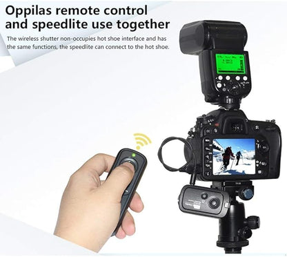 Pixel 2.4G Wireless Remote Control DC2 Remote Shutter Release Compatible with Nikon MC-DC2 Z7 Z7II Z6 Z6II Z5 D5600 D3300 D5000 D5100 D5200 D5300 D90 D7000 D7100 D7200 D7500 D780 D610 D750 P7700 P7800