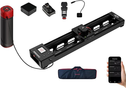 IFOOTAGE Shark Slider Nano II-660 (26inch) Motorized Camera Shark Slider with Dedicated Battery Grip PD140H Combo