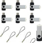 lcwamy 128MB Flash Drives 100 Pack USB Drives Bulk USB Flash Drive 100 Pack Flash Drive Bulk USB Thumb Drive CupShadow (Black, No Logo 128M 100PCS)
