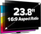 [2-Pack] HD Computer Privacy Screen 23.8 inch, Upgraded Computer Privacy Screen for 16:9 Widescreen Removable Anti Glare Computer Screen Cover and Blue Light UV-Blocking Screen Privacy Filter